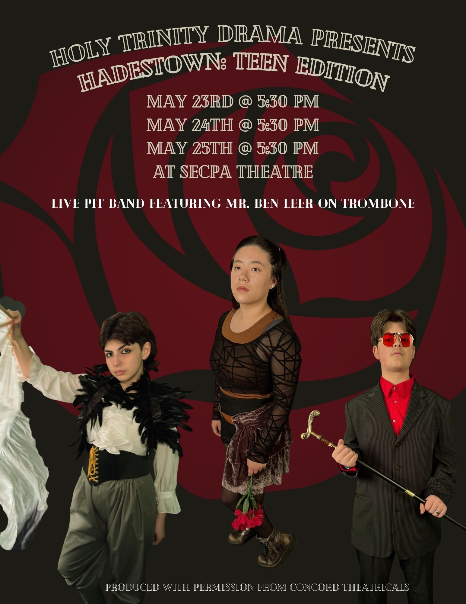 Poster Hadestown Teen Edition 